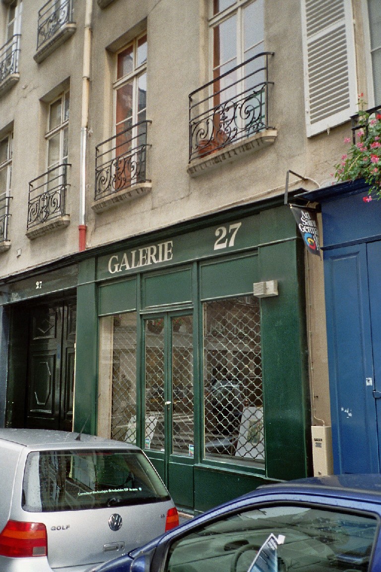 Baudelaire - Paris - Rue de Seine, 27